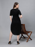 Gaze the gauge black dress - Black