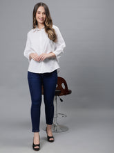Oversized Boxy Linen Shirt
