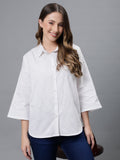 Oversized Boxy Linen Shirt