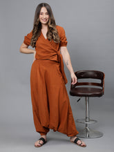 Hippie wrap top - Rust