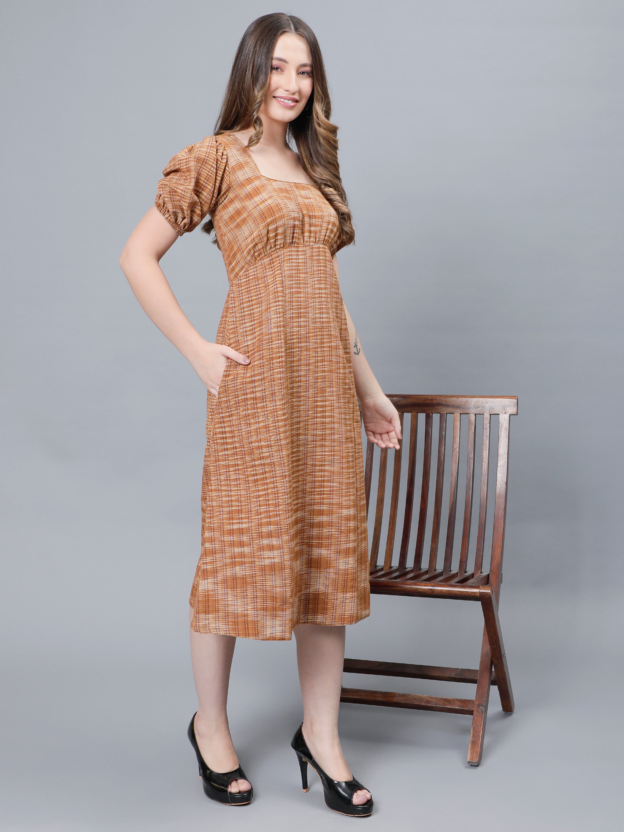 Stay chic khadi dress