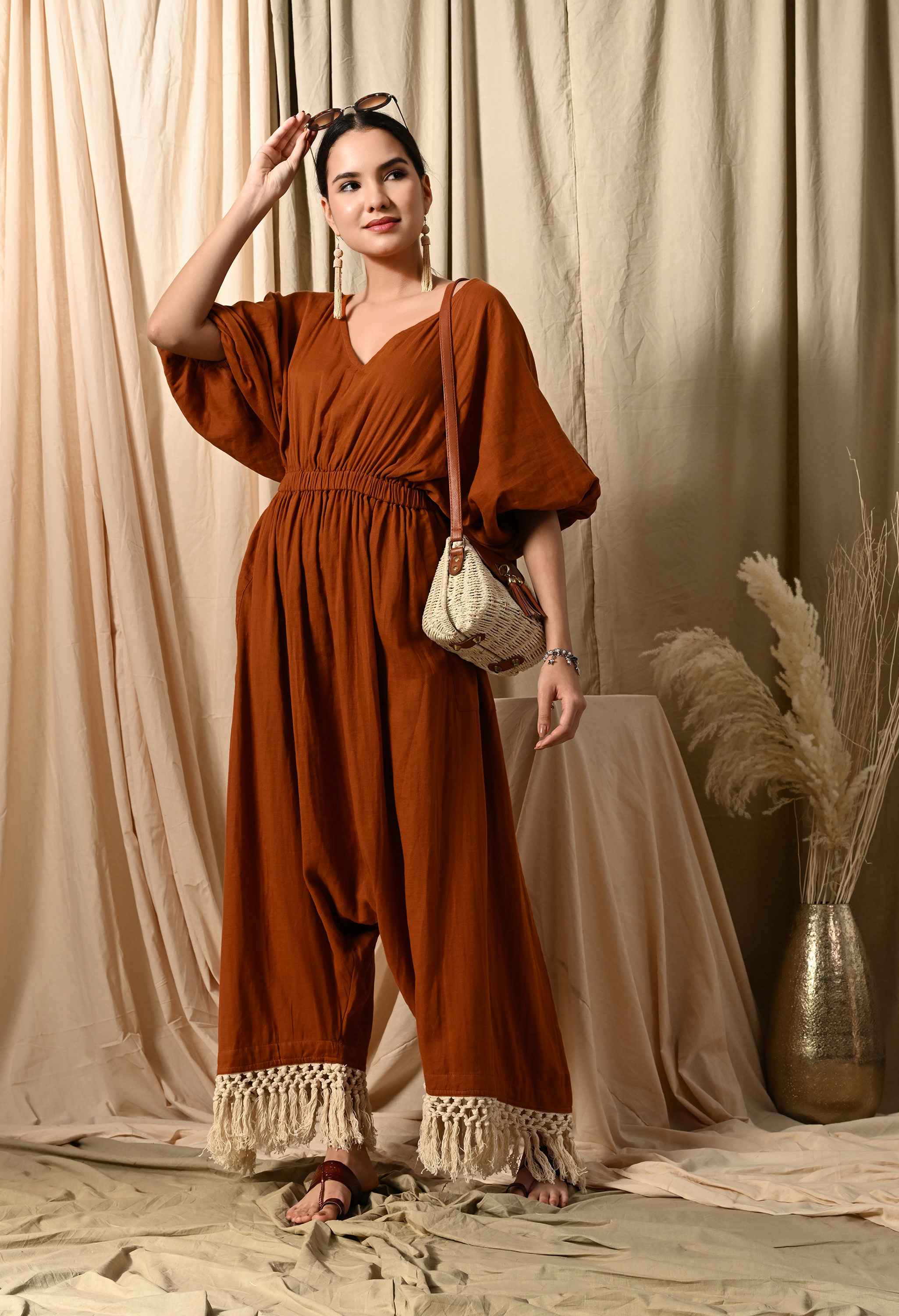 boho jumpsuit dress Yoga Jumpsuit, Boho Jumpsuit, Kundalini Jumpsuit, Harem Jumpsuit, Summer Dress Jumpsuit, Wide Leg Jumpsuit, White Jumpsuit, Free Shipping