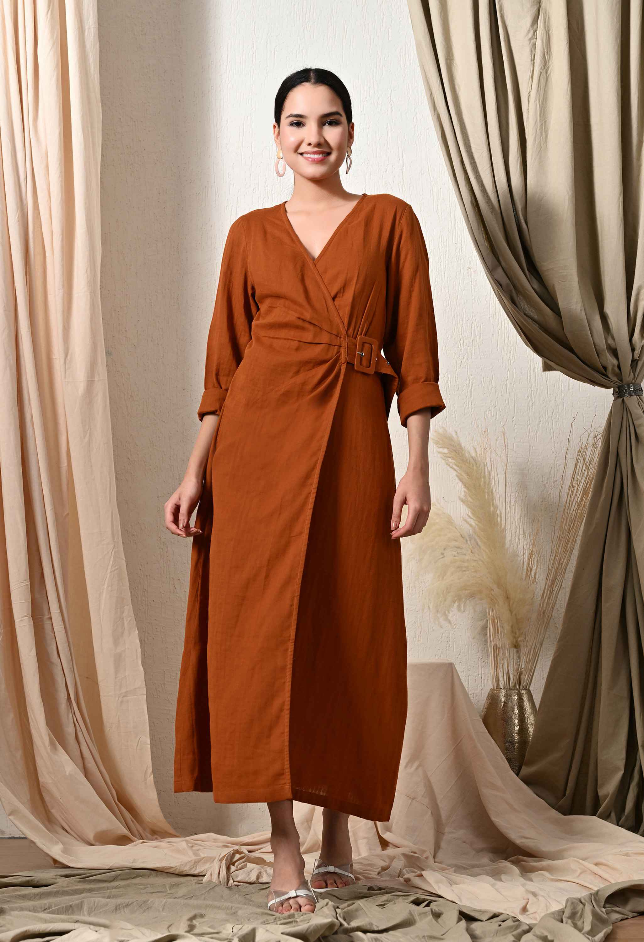 Half Belted Dress