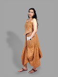 Bohemian khadi coords - Mustard Brown