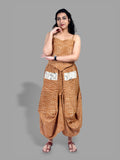 Bohemian khadi coords - Mustard Brown